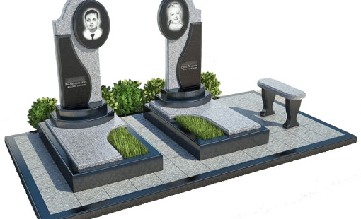 Памятники на кладбище  от производителя
